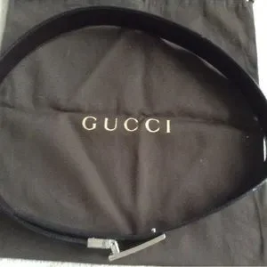 Gucci | Accessories | Authentic Gucci Black Belt With Dust  display picture 1